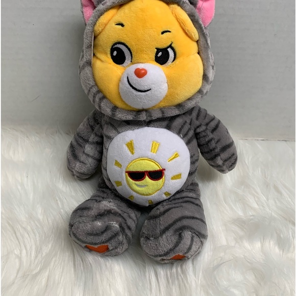 Care Bears hoodie cat leopard plush - Picture 1 of 5